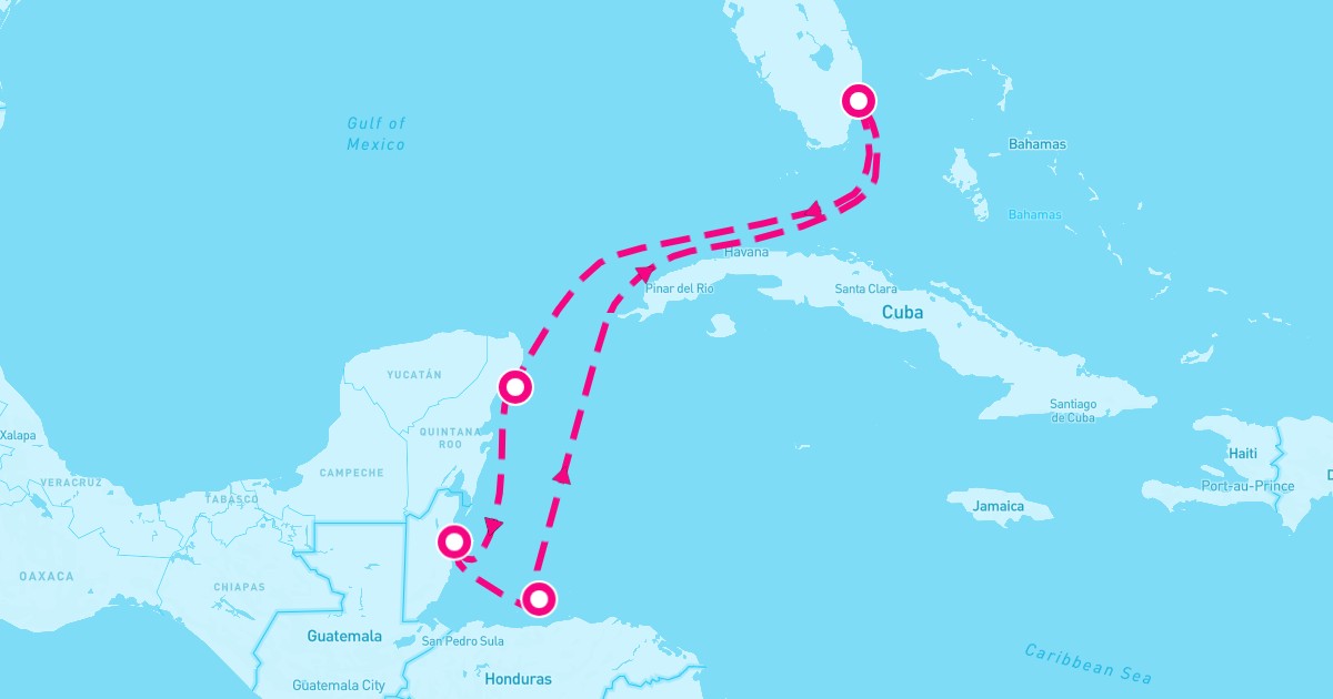 Sun Princess Jan 24, 2027 — 7-Night Fort Lauderdale Cruise from $589
