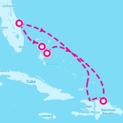 6 Night Eastern Caribbean (Port Canaveral Roundtrip)