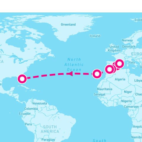 13 Night Transatlantic Spain & Madeira (Barcelona To Port Canaveral)