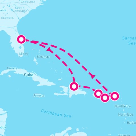 8 Night Eastern Caribbean (Port Canaveral Roundtrip)