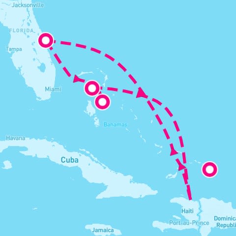 6 Night Eastern Caribbean & Perfect Day (Port Canaveral Roundtrip)