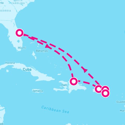 8 Night Eastern Caribbean (Port Canaveral Roundtrip)