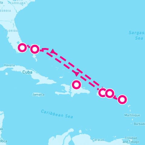 8 Night Eastern Caribbean & Perfect Holiday (Ft. Lauderdale Roundtrip)
