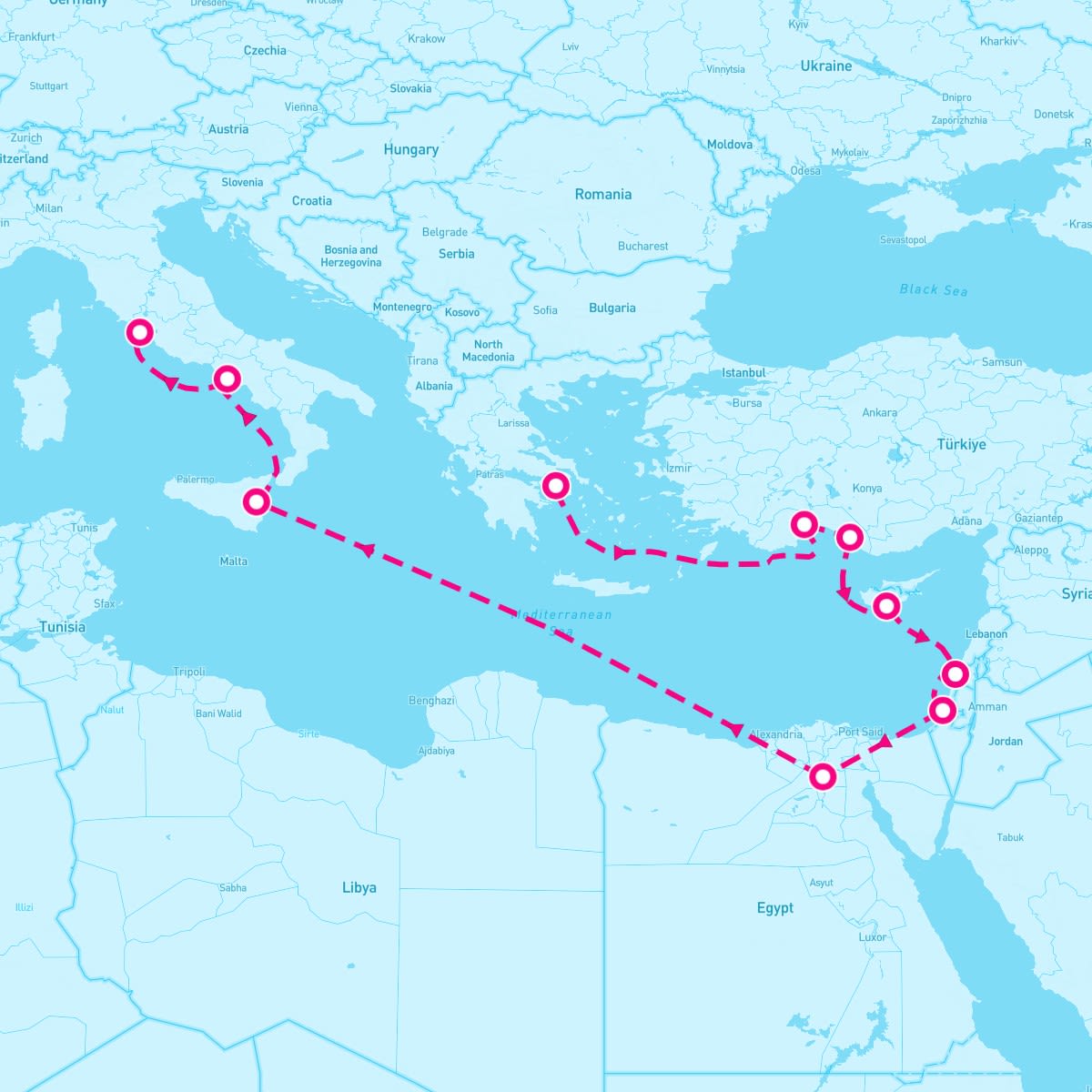 16 Night Ancient Civilizations (Athens To Rome)