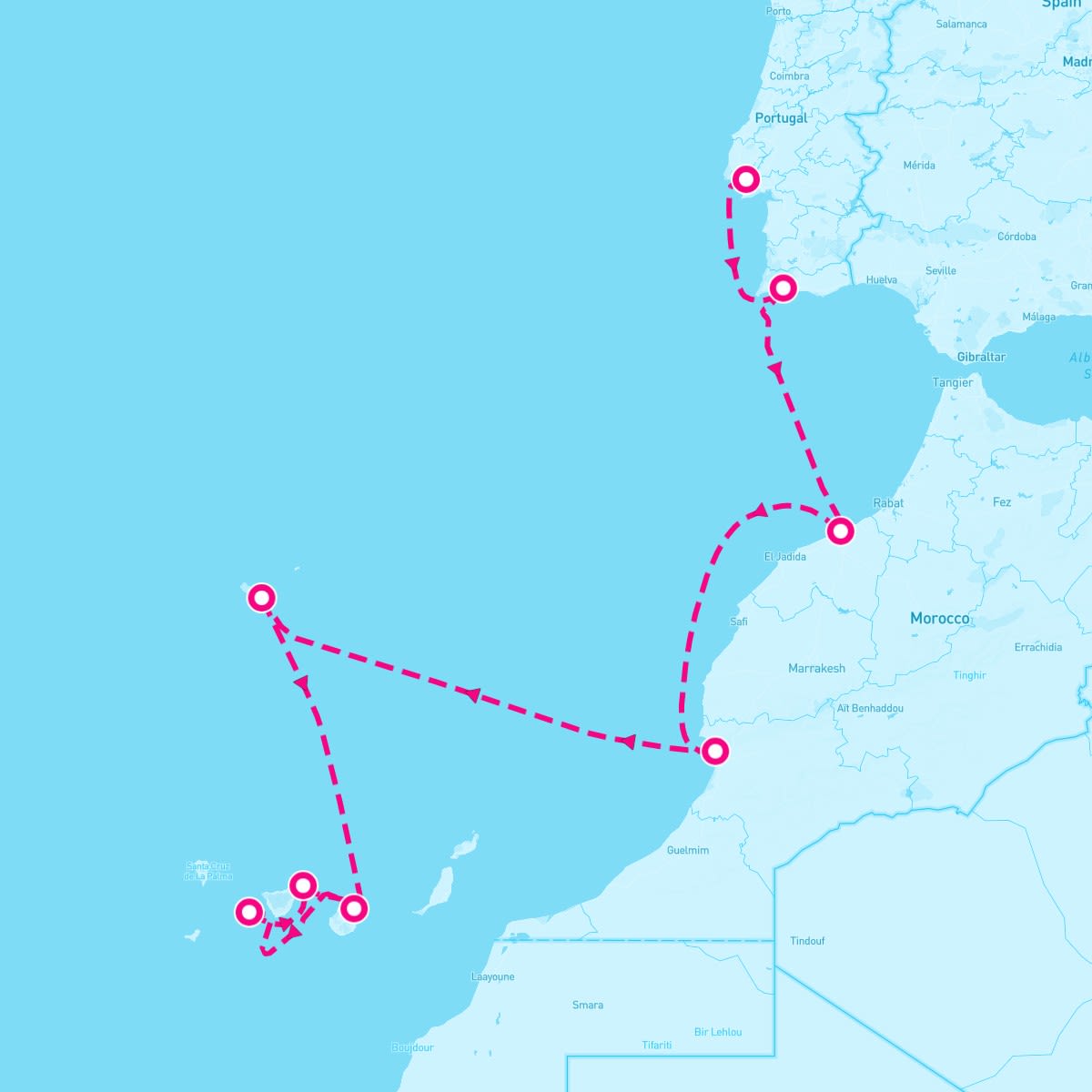Azamara Journey November 22, 2025 | 10-Night Lisbon Cruise