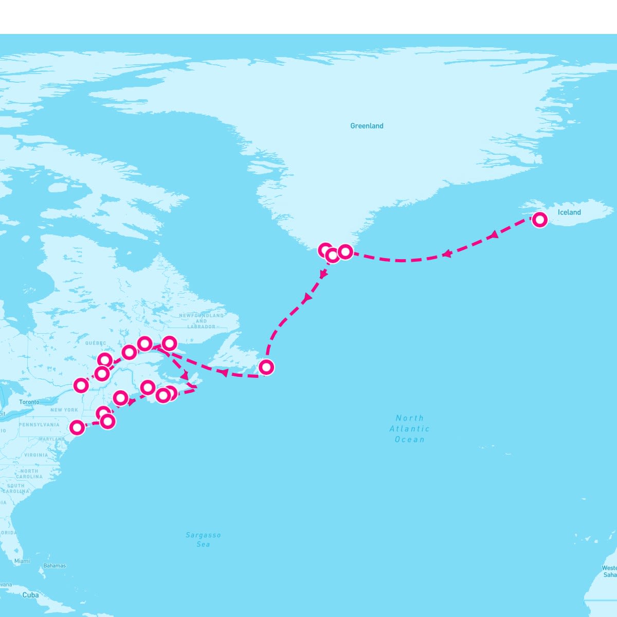 26 Night Iceland & Canada: Reykjavik Quebec & Halifax (Reykjavik To New York)