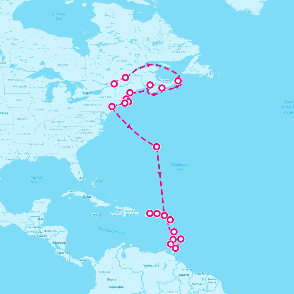 26 Night Canada & Caribbean: Montreal Quebec & Barbados (Montreal To Bridgetown)