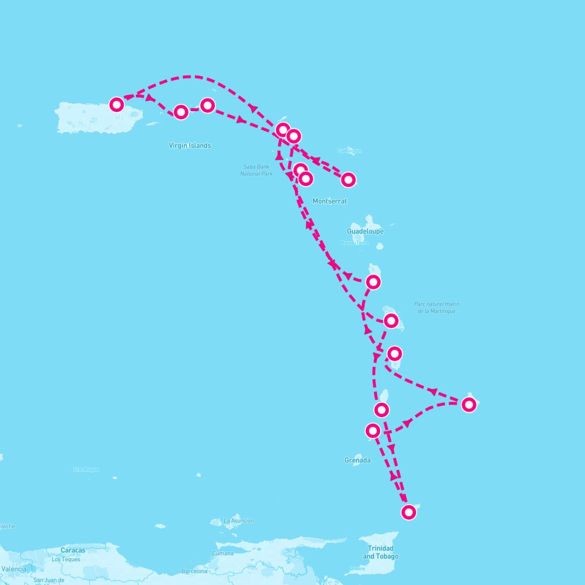 16 Night Caribbean Christmas: Barbados St. Lucia & St. Thomas (Bridgetown Roundtrip)