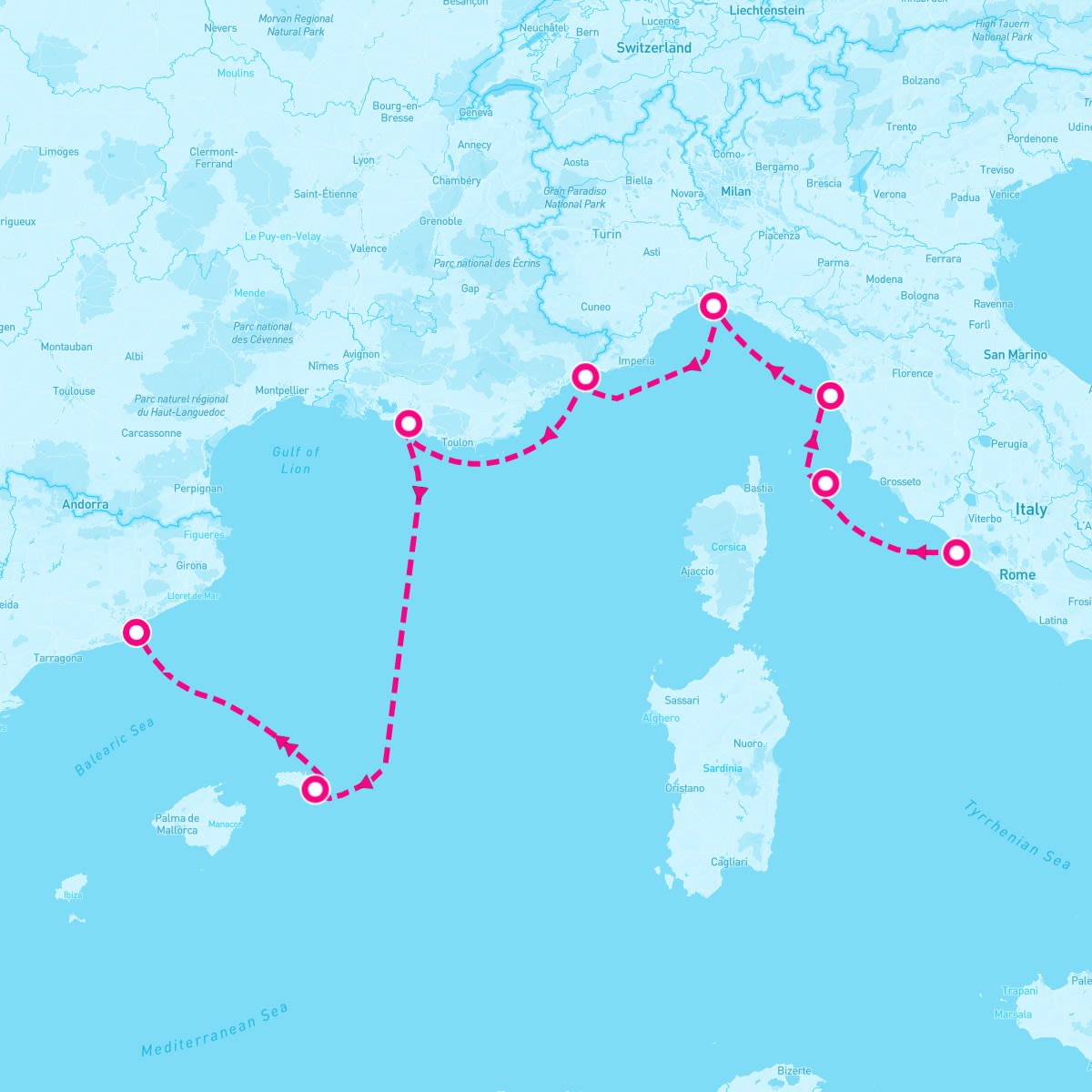 Azamara Quest itinerary map for October 31, 2024