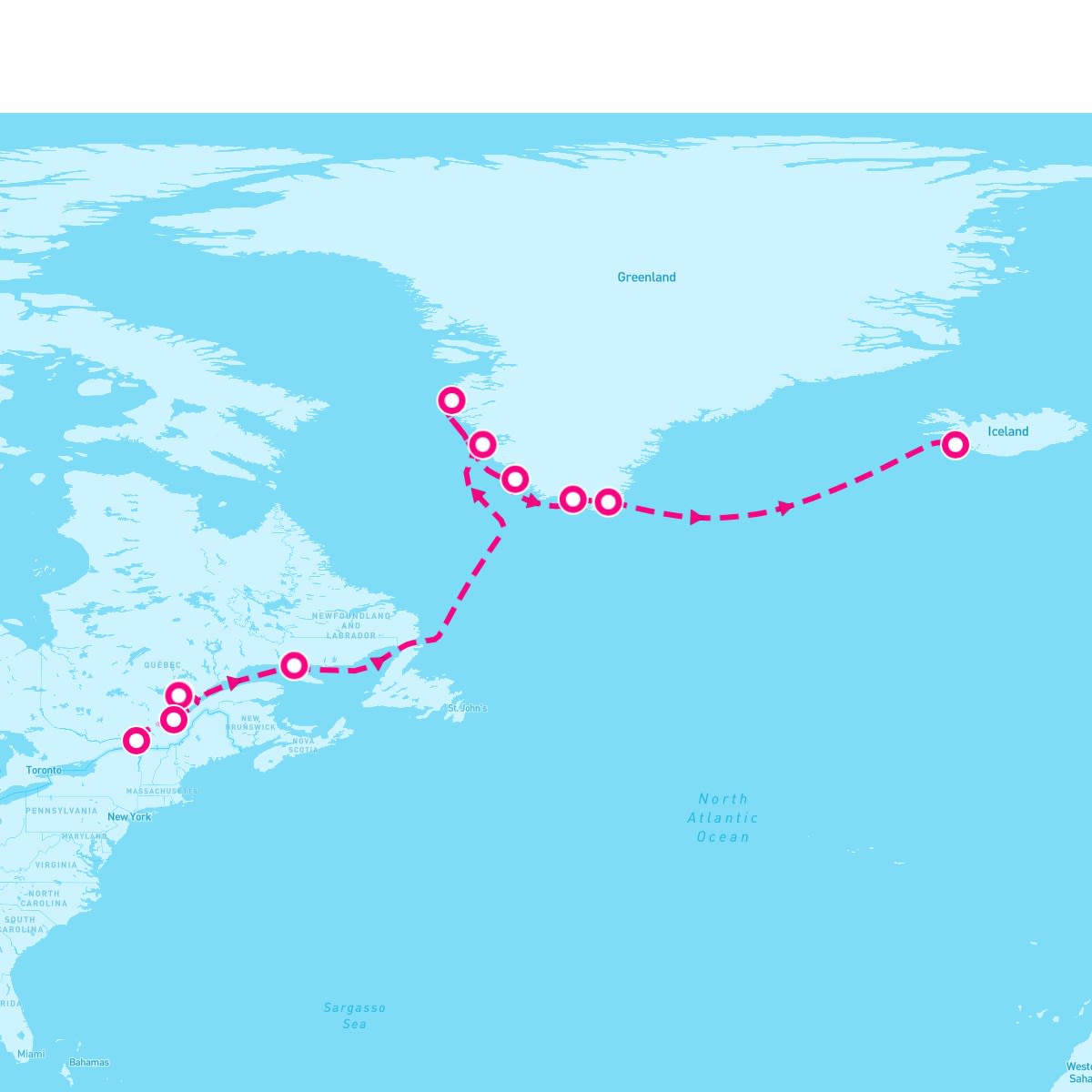 Azamara Quest itinerary map for August 5, 2025