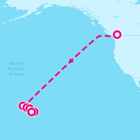 10 Night Hawaii (Vancouver To Honolulu)