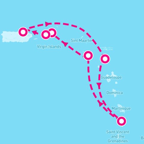 7 Night Southern Caribbean Holiday (San Juan Roundtrip)