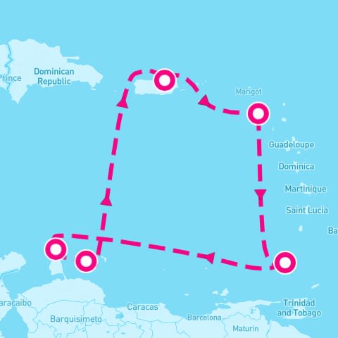 7 Night Southern Caribbean (San Juan Roundtrip)