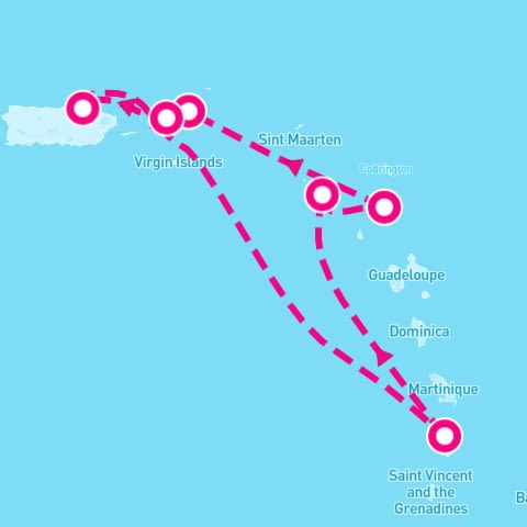 7 Night Southern Caribbean (San Juan Roundtrip)