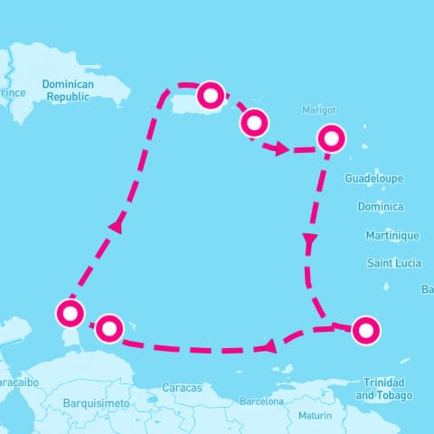 9 Night Southern Caribbean (San Juan Roundtrip)