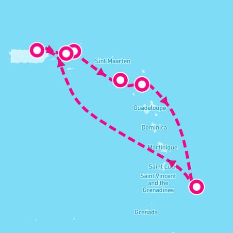 7 Night Southern Caribbean (San Juan Roundtrip)