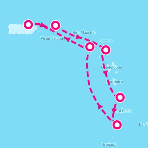 7 Night Southern Caribbean (San Juan Roundtrip)