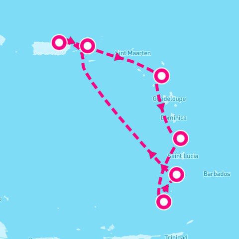 7 Night Southern Caribbean (San Juan Roundtrip)