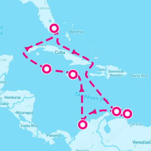 11 Night Miami To The Cayman Islands (Miami Roundtrip)