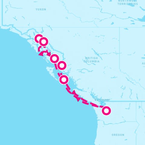 7 Night Seattle Juneau & Canadian Coasts (Seattle Roundtrip)