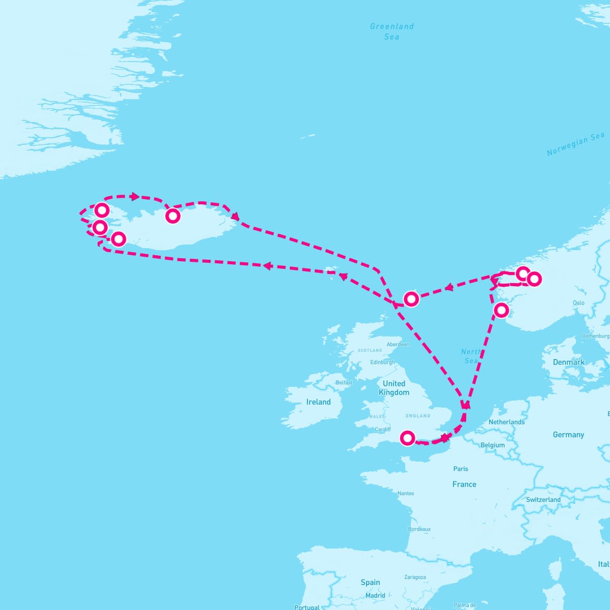14 Night Icelandic & Norwegian Fjords (Southampton Roundtrip)