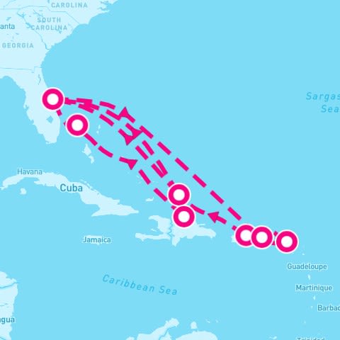 14 Night Caribbean Eastern Adventurer (Port Canaveral Roundtrip)