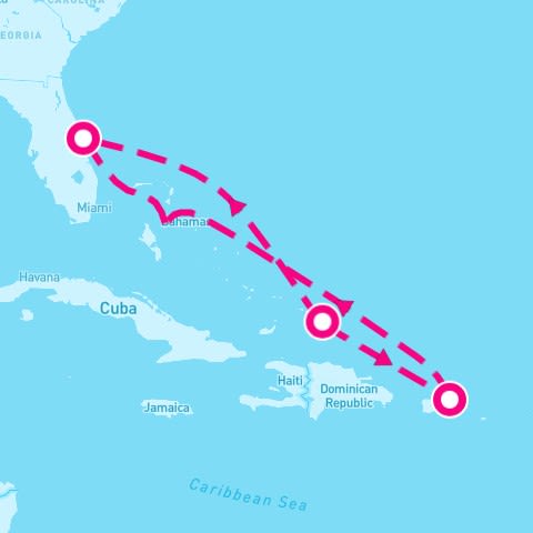 6 Night Eastern Caribbean With Turks & Caicos (Port Canaveral Roundtrip)