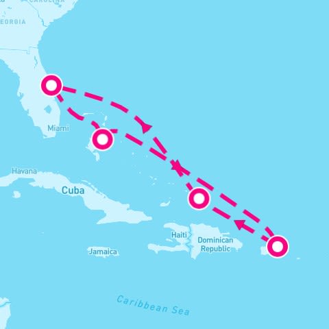 6 Night Eastern Caribbean With Turks & Caicos (Port Canaveral Roundtrip)