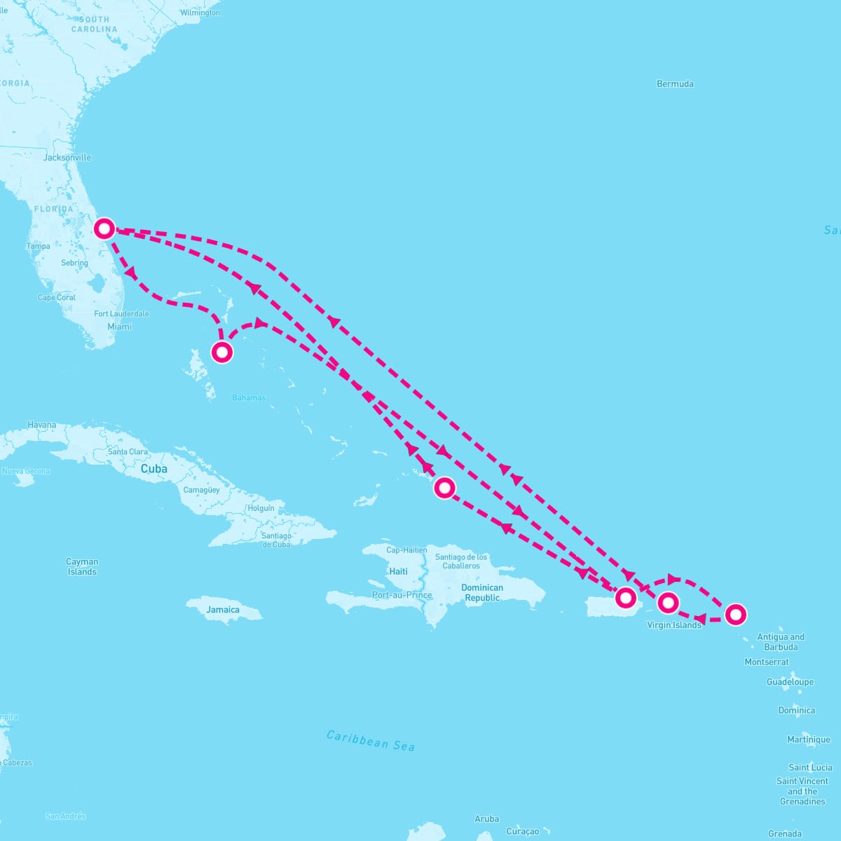 14 Night Caribbean Eastern Adventurer (Port Canaveral Roundtrip)