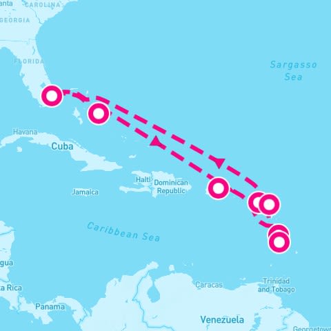 10 Night Southern Caribbean With Martinique (Ft. Lauderdale Roundtrip)