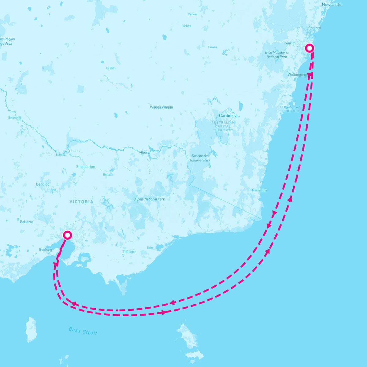 Carnival Adventure itinerary map for October 31, 2026