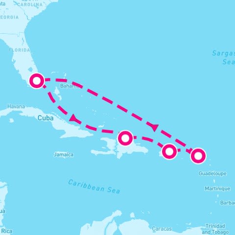 7 Night Eastern Caribbean (Miami Roundtrip)