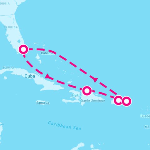 7 Night Eastern Caribbean (Miami Roundtrip)