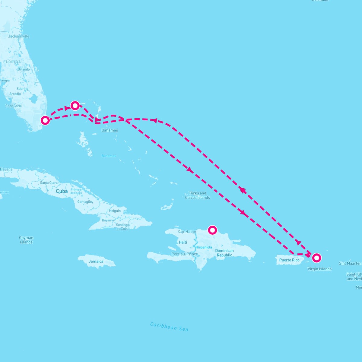 7 Night Eastern Caribbean (Miami Roundtrip)