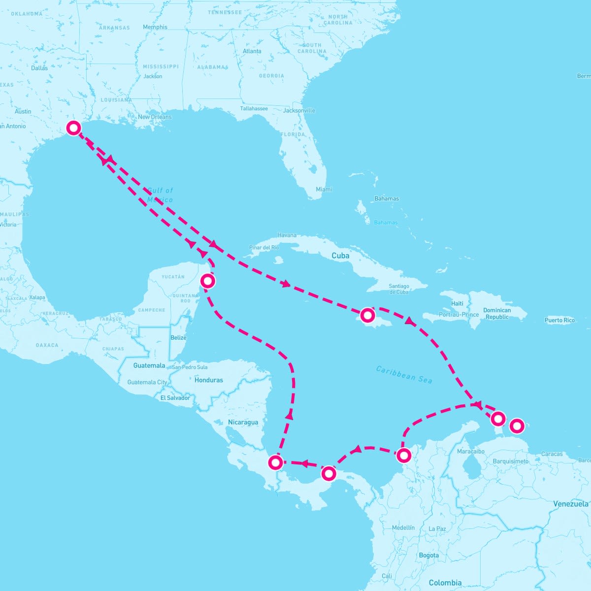14 Night Carnival Journeys Panama Canal (Galveston Roundtrip)