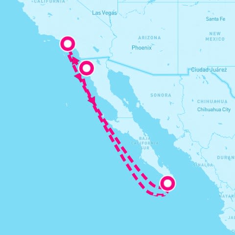 6 Night Mexican Riviera (Los Angeles Roundtrip)