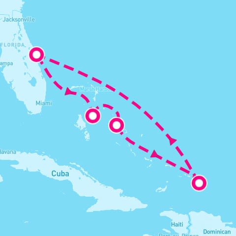 5 Night Eastern Caribbean (Port Canaveral Roundtrip)