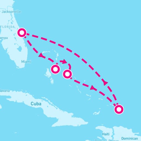 5 Night Eastern Caribbean (Port Canaveral Roundtrip)