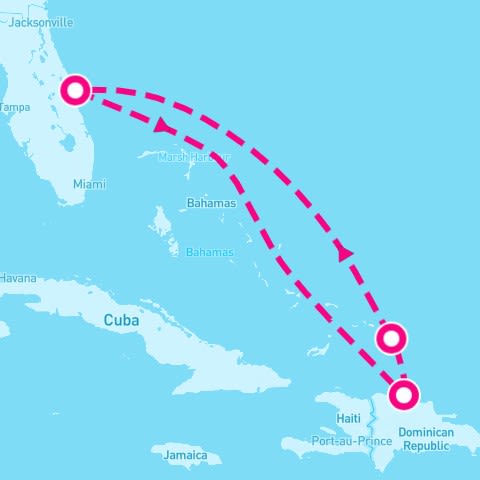 5 Night Eastern Caribbean (Port Canaveral Roundtrip)