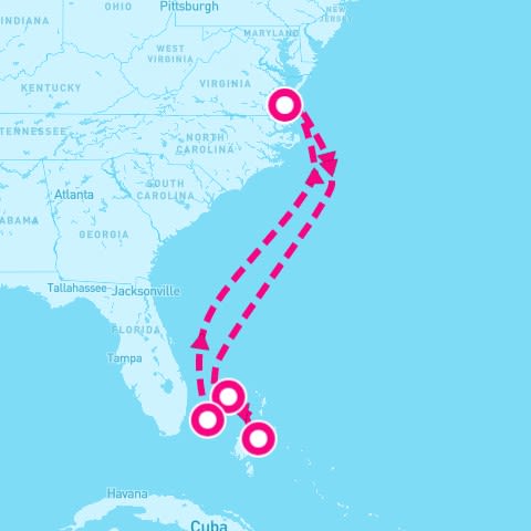 6 Night Bahamas (Norfolk Roundtrip)