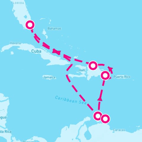 8 Night Southern Caribbean (Miami Roundtrip)
