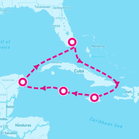 6 Night Western Caribbean (Miami Roundtrip)