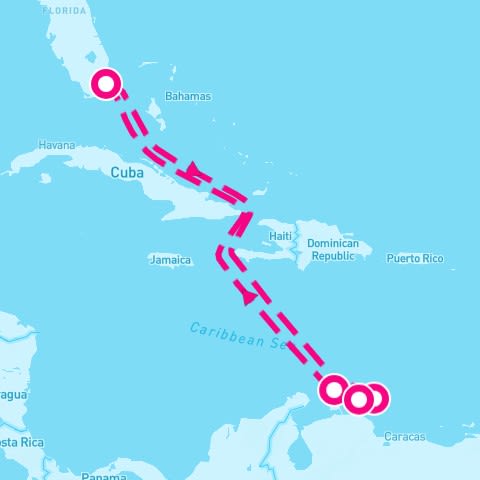 8 Night Southern Caribbean (Miami Roundtrip)
