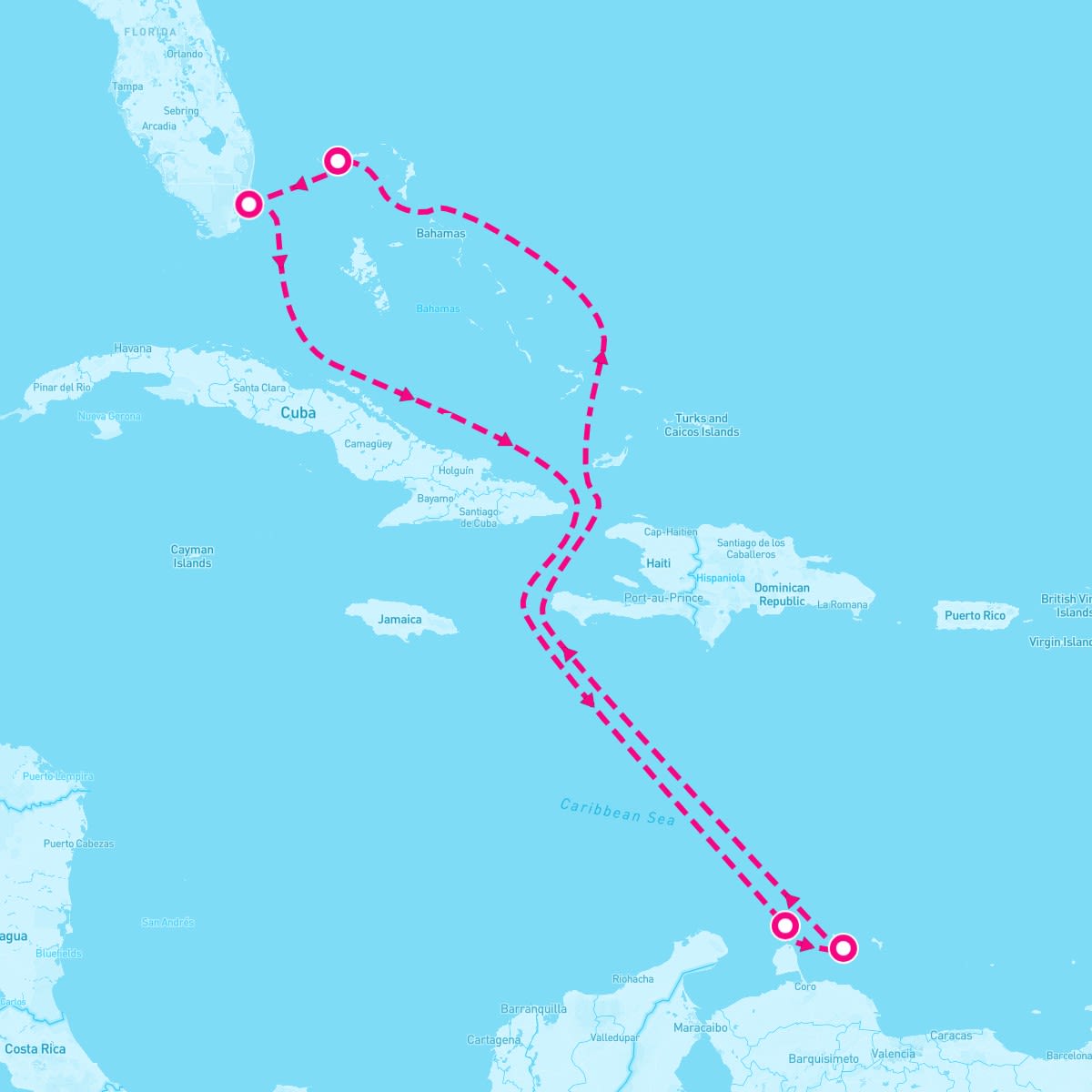 8 Night Southern Caribbean (Miami Roundtrip)