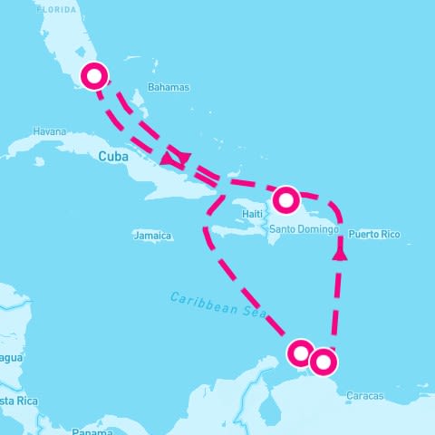 8 Night Southern Caribbean (Miami Roundtrip)