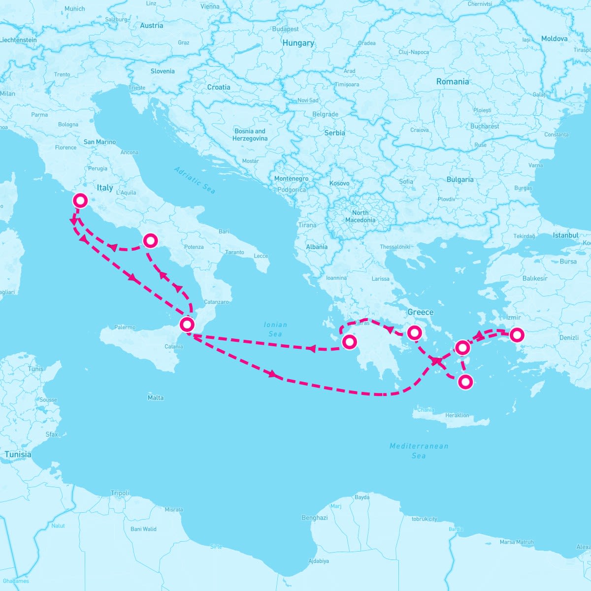 10 Night Italy & The Greek Isles (Rome Roundtrip)