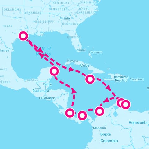 14 Night Panama Canal Carnival Journeys (Galveston Roundtrip)