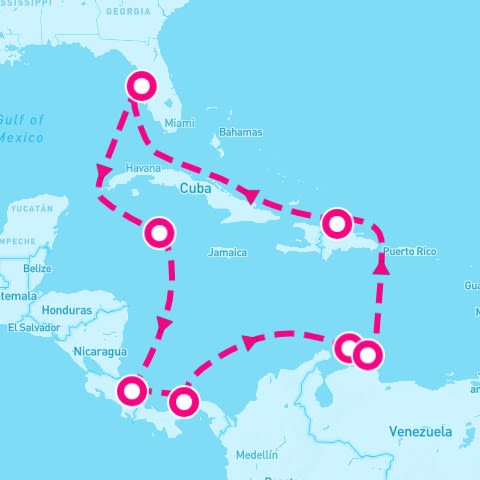 13 Night Carnival Journeys: Panama Canal (Tampa Roundtrip)