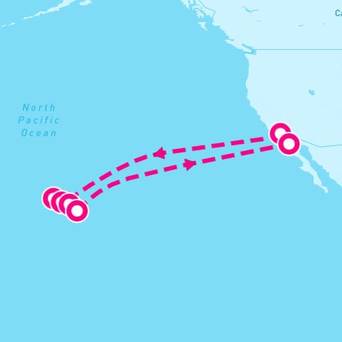 14 Night Hawaii - Carnival Journeys (Los Angeles Roundtrip)