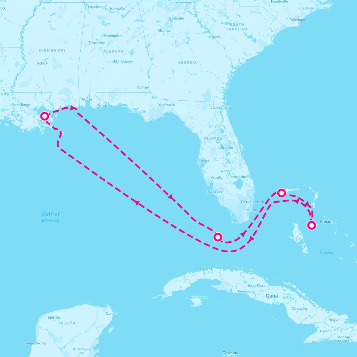 7 Night Eastern Caribbean (New Orleans Roundtrip)